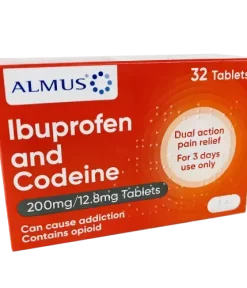 Buy Almus Ibuprofen and Codeine 32 Tablets