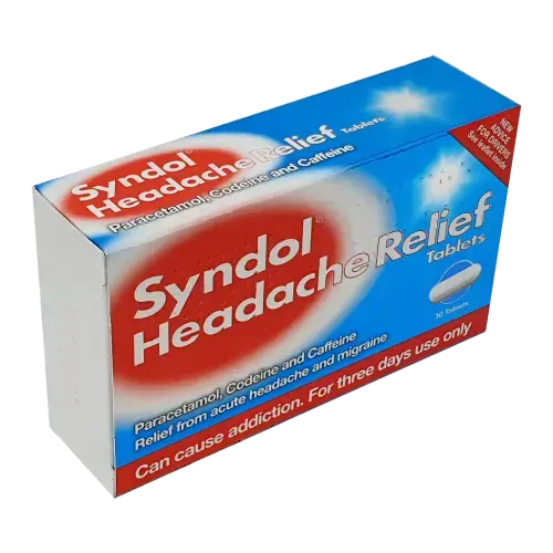 buy Syndol Headache Relief Tablets - 30 Tablets